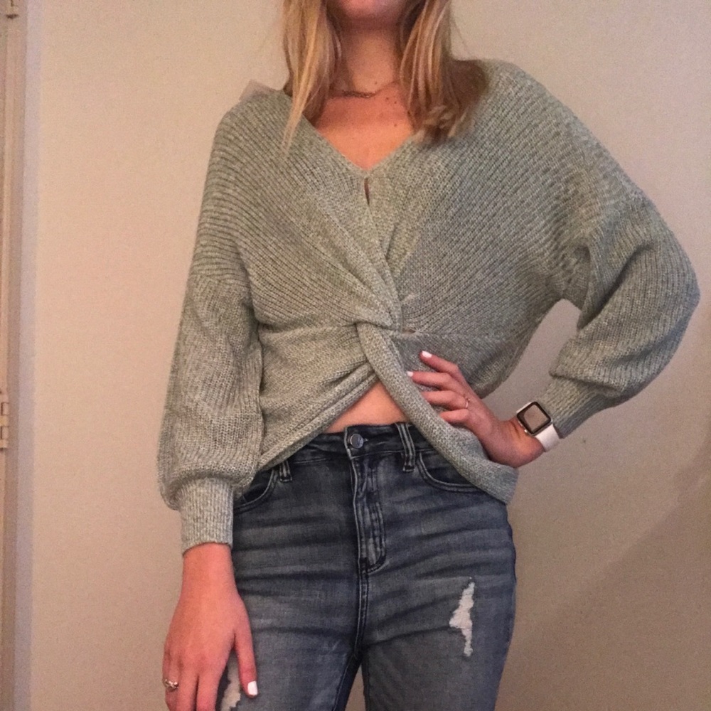 Green Sweater